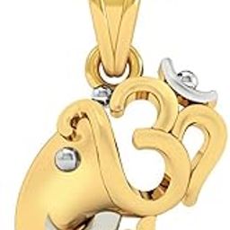 Sterling Silver (92.5% purity) Om Lambodara Pendant for Men & Women With Cable Chain | Pure Silver Religious Locket for Good Health & Wealth-image-31