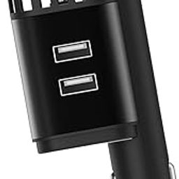 ATORSE Air Purifier Low Noise Portable Filter Cleaner for Home Living Room Car Black-19