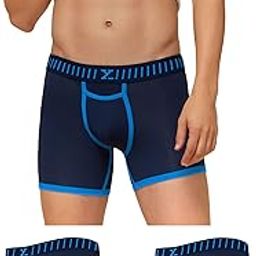 Trunks for MenXYXX Men's Underwear Vibe IntelliSoft Antimicrobial Micro Modal Trunk Pack of 3-image-38