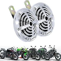 Generox Vibro Delux Horn (Pack of 2) Compatible with All Kawasaki Bike/Car and Scooty-31