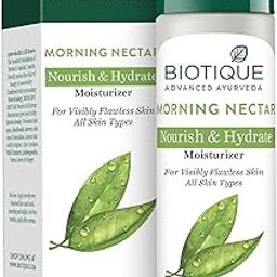 Biotique Morning Nectar Flawless Skin Moisturizer Lotion L Prevents Dark Spots, Blackheads And Blemishes L Visibly Flawless Skin L Nourishes And Hydrates Skin L All Skin Types L 190Ml-31
