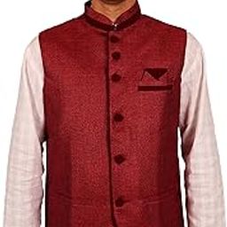 Mens Waist Coat(Poly Viscose_Trident)-picture-49
