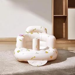 PrimeChoice Baby Inflatable Seat – Infant Support Chair for 3+ Months | Toddler Floor Sofa for Sitting Up, Shower Gifts & Early Training | Cute, Lightweight Baby Chair for Summer Use-image-60