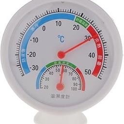 UJEAVETTE Indoor Wet Hygrometer Humidity Thermometer Temp/Temperature Meter-image-18