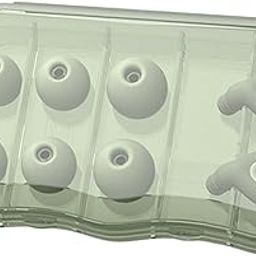 SAZ DEKOR Silicone Ear Plugs Soft Waterproof for Sleeping for Concert Loud Noise Study Gray-image-76