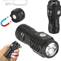 ZOTIMO Rechargeable Mini Torch Pocket Light, Compact COB LED Camping Light with Clip & Magnet, Small Portable Flashlight with 3 Light Modes for Outdoor Adventures and Everyday Use-2