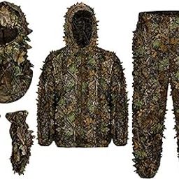 Ghillie Suit for Men Camo Suit for Costume TurkeySporting Outdoor S|Sporting Goods |Sporting |1 Jacket-image-32