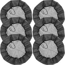 KTZCTPCA 6 Pcs Mesh Cover for Rain Barrel, 37.4in Rainwater Collection Bucket Netting Screen, Rain Barrels Screen Water Bucket Covers, Rain Harvesting Tool Protector for Outdoor Bucket Collection-image-65