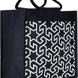 Jute Bags for Lunch for Men | Jute Bags with Zip | Jute Tote Bag | Jute Tiffin Bags | Printed Jute Bag | Jute Carry Bag-picture-35