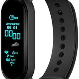 Exxelo (On Latest with 7 Year Warranty M10 Smart Watch Band Fitness Heart Rate with Activity Tracker Waterproof Like Steps Counter, Calorie Counter, BP for Unisex-image-23