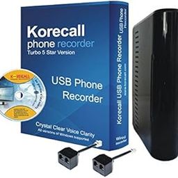 Korecall 4 Line USB Phone Recorder Voice Logger-image-9