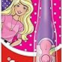 Colgate Barbie Toothbrush for kids, Battery Powered Electric Toothbrush, Age 3+, Kids toothbrush with Extra Soft Bristles and Slim Handle, Includes Replaceable Batteries-25