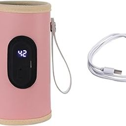 BNF Portable Bottle Warmer Milk Breast Milk Bottle Heater for Business Trip Home Pink | Baby | Feeding | Bottle & Food Warmers-picture-15