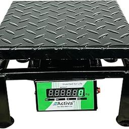 ACTIVA 100KG WEIGHING SCALE,DOUBLE DISPLAY WEIGHT MACHINE FOR SHOP,MS 10G ACCURACY, BLACK-image-62