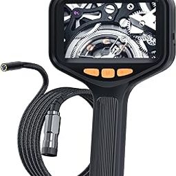 PUSILIN Dual Lens Endoscope Camera, 4.3 Inch Screen Inspection Camera, 1920P Borescope Camera with Lights, Waterproof Sewer Camera, Semi-Rigid Snake Camera-11