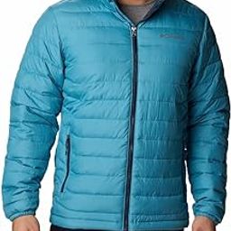 columbia Men Omni-Heat Reflective Powder Lite Hooded Hiking and Trekking Down Jacket-picture-44