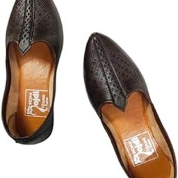 Handcrafted Leather Jutiya for Men | Ethnic Leather Mojari & Men’s Mojadi for Weddings and Festive Fits-image-46