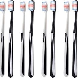 StarAndDaisyUltra soft bristles, 10000 fine charcoal bristles, Antibacterial brush with deep cleaning, sensitive toothbrush,advanced toothbrush. (Multi-color(Pack of 8))-3