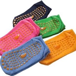 KLVS Anti Skid Floor Socks for Baby Children| Thermal Socks with Silicone Dots| Trampoline Sock kids Comfortable Wear Non-Slip gym Sports Yoga jumping Socks-17