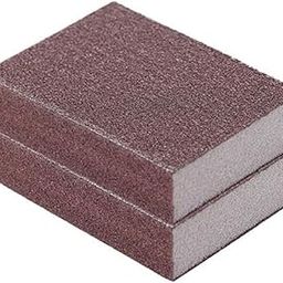 JSMorison Sponge Scrubber Brown (Set of 2) – Heavy Duty, Non-Scratch, Multi-Purpose Cleaning Pads for Kitchen & Household Use-image-1