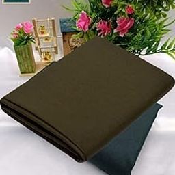 Pri & Su CottLinns Combo of Lycra Blend Solid Shirt & Trouser 900271 (Brown - Grey)-image-61