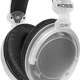 Koss CL/80 Over-Ear Headphones, Clear Transparent Design, Full Size, Retro Style, 3.5mm Plug-image-34