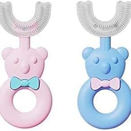 Teddy U Shaped Toothbrush for Kids – Child-Friendly and Easy-to-Use Toothbrush for Toddlers, Special Needs, and Limited Dexterity | Ergonomic Design Recommended by Dental Professionals-image-90