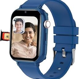 sekyo 'Magic Pro' Calling Watch for Kids | Accurate & Live GPS Location | Sim Card, Video Call, Pedometer, Habbit Coach, History Route, Games, SOS, App Control | Kids Smart Watch for Boys/Girls -Blue-image-19