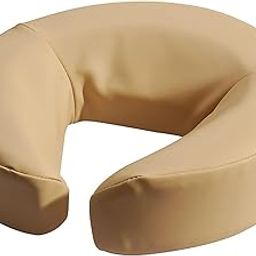 Massage Table Face Cushion Pillow Professional Massage Bed Universal Face Down Pillow Headrest Face Rest (Cream)-image-9