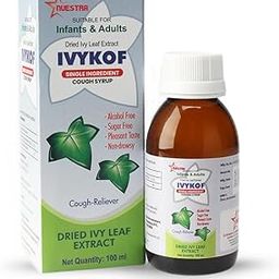 IVYKOF Buy Nuestra 100 Ml,Ivy Leaf Extract Single Ingredient Cough Syrup For Infants And Adults Non Drowsy Cough Syrup 100% Effective Cough Syrup For Dry And Wet Cough (Pack Of 1)-17