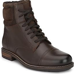 Brown/Tan Genuine Leather High Ankle Boots for Men-image-9