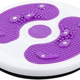 Larihk Retail Ab Twister Board, New Generation of Waist Twisting Disc, Twist Board, Twisting Stepper for Aerobic Exercise, Full Body Toning Workout, Noise-Free-7