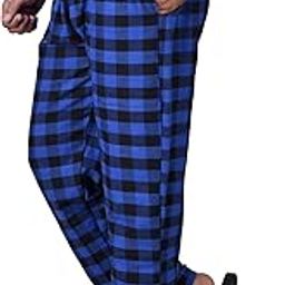 Comfortable and Stylish Cotton Check Pyjama for Men - Stay Cozy All Day Night! (Free Size, Multicolor LDS11163)-picture-53