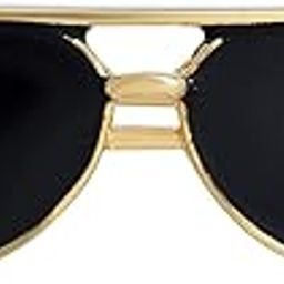 M Fabrics Sunglasses Specs CHASHMA Shape Lapel PIN Brooch for Men and Women (Broch For Suits, Blazer, Shirts, Kurta, Sherwani and Mens Wear) (Sunglasses Gold)-image-39