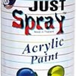 JUST Spray Multipurpose Spray Paint, P072 Smoke Grey Color (400ml)-image-79