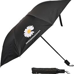 3 Fold Printed Rain Sun & UV Rays Protective Double Coated Manual Open Umbrella UR-6268-6270-4