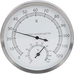 2-In-1Wood Thermo-Hygrometer Thermometer Hygrometer Steam Room Sauna Room Fahrenheit Accessories-picture-20