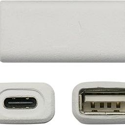 BestParts Type-C to USB Extension Port Adapter Replacement for Logitech G502X G502X Plus G715 G Pro X Superlight 2 3 Wireless Gaming Mouse (White)-image-42