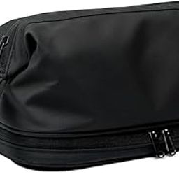 Toiletry Bag for Men & Women – Black Water-Resistant Travel Organizer for Toiletries, Shaving Kit, Makeup & Accessories | Durable Polyester Pouch for Travel & Everyday Use (Black-1)-image-41