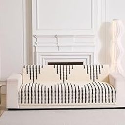 HOMETHREADS Thick & Soft Fur Plush Sofa Cover – Luxuriously Cozy, Washable & Pet-Friendly, Anti-Scratch Design, Loveseats, & Couches Black, 3 Seater Small | 160x180cm-image-47