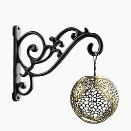 Trinity Homes Hanging Bracket Wall - Large Hanging Plant Holder Indoor & Outdoor Decorative Wall Hook, Metal Plant Hanger for Hanging Plants, Bird Feeders, and More - Wall Decor & Garden Decor-22
