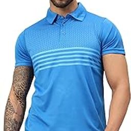 vector x OMT-155 Men's Polyester Half Sleeve Polo Neck T-Shirt-picture-4