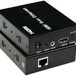 Hdmi Extender Over Cat6/5e RJ45 LAN Ethernet Network Cable Upto 150M-Tx Transmitter Rx Receiver- 1 Year Warranty-39