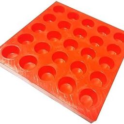 Radiance Store Ghee Diya Making Mould (Silicon) 25 Cavity 4 gm Diya Weight-image-83