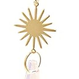 LOSA Crystal Suncatcher Rainbow Maker Yard Patio Window Hanging Decor Sun Catcher style 7-image-56