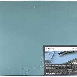 Factis Blue Carving Block - Soft Artist Engraving Plate - Extra Large (30 x 22 cm) - Ideal for Artist & Printmaker - Perfect for Professional Relief Printing, Linocut, Woodcut, & Intaglio Technique-2