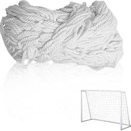 Soccer Net Replacement, Full Size Soccer Goal Net Soccer Netting, Football Net for Kids Adults, Soccer Backstop Net Soccer Nets for Backyard Sports Match Training (6X4FT)-picture-29