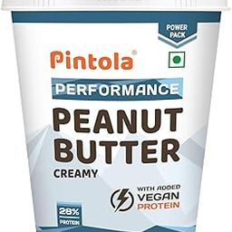 Pintola Plant Protein Peanut Butter Coconut Jaggery Creamy 1kg, 28% High Protein, 7g Fiber, Vegan Protein, Gluten Free, Zero Trans Fat, Nut Butter, Bread Snacks-picture-19