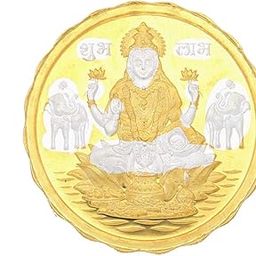 Sri Jagdamba Pearls 5 Grams Designer Goddess Laxmi g Pure Silver Coin-image-17