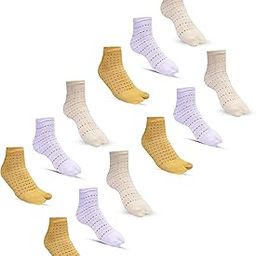 Women Ankle Socks Anti-Slip Heel, Soft Cotton Blend, Thin & Breathable ? Best for Sneakers, Casual & Sports Use-image-63